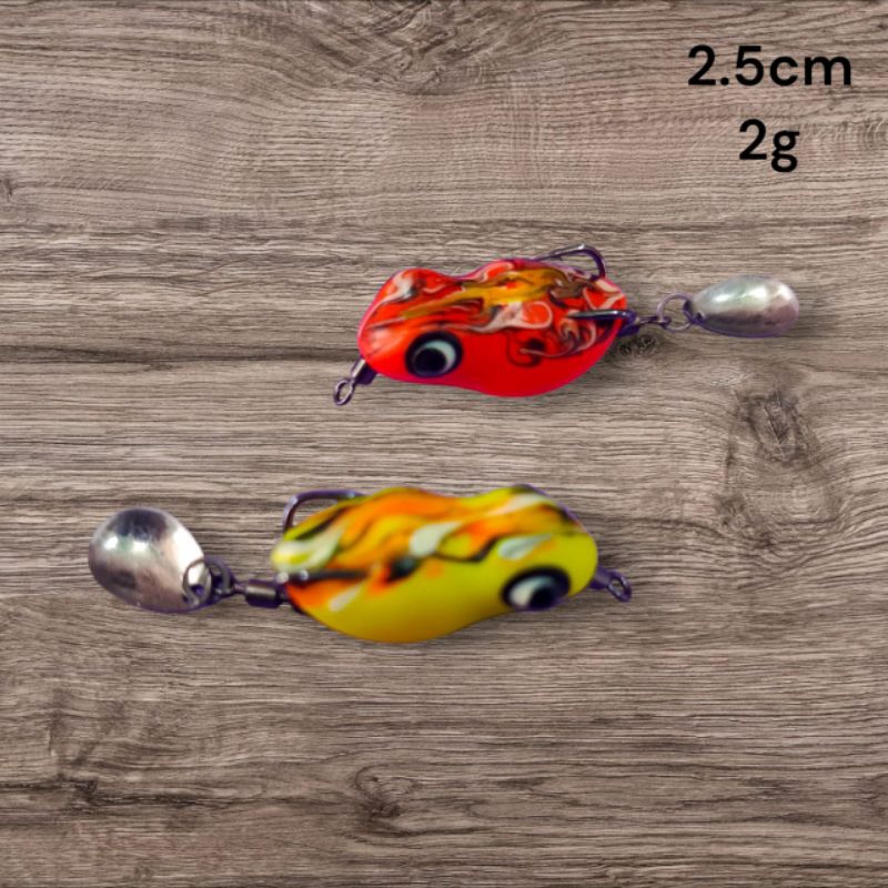 soft frog 2..5cm