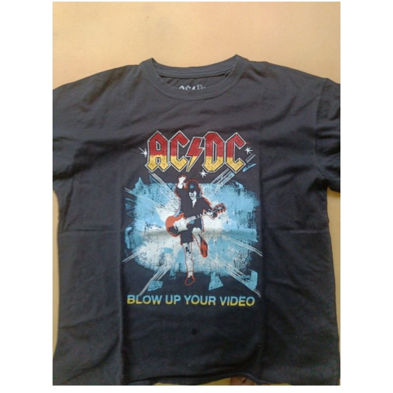ACDC kaos band ACDC Pull and Bear