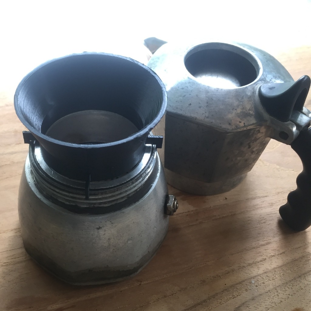 Dosing Funnel Corong Bubuk Kopi untuk Brikka Mokapot 2 Cups