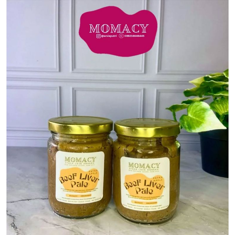 

Makanan MPASI Sehat Homemade by Momacy Beef Liver Pate Extra Apple 200ml