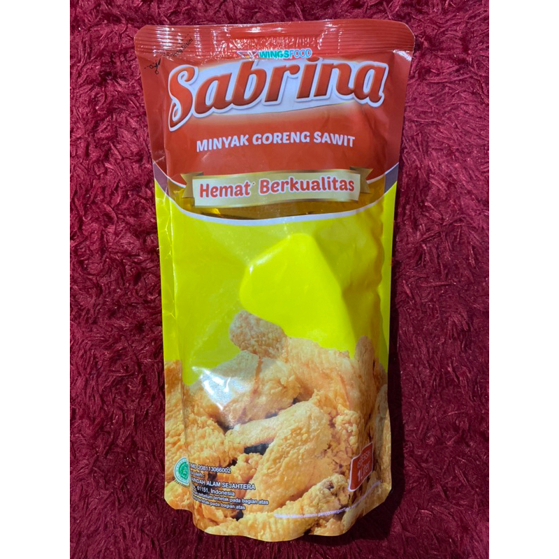 

MINYAK GORENG SABRINA 1L