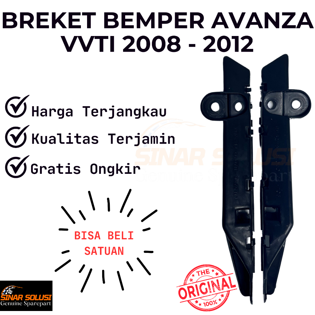 Breket Bemper Atau Support Breket Bemper Avanza VVTI 2008-2011