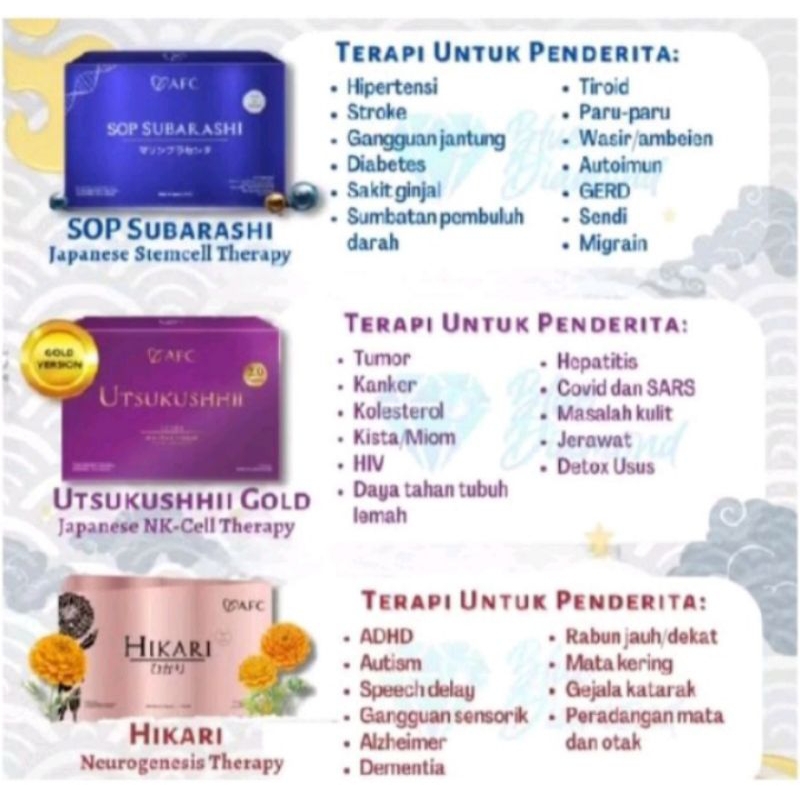 hikari afc / subarasih afc / utsukushhii gold afc