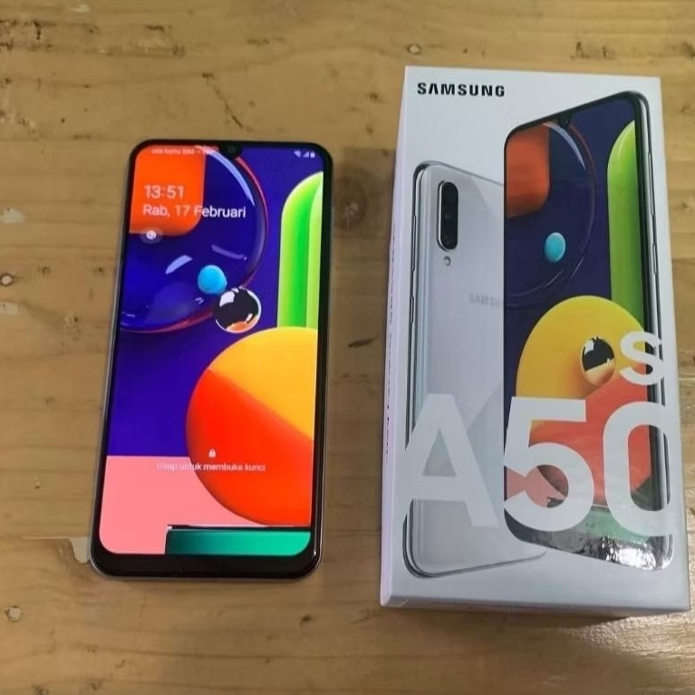 SAMSUNG A50s 4/64 Second Fullset Ori Bekas Garansi SEIN