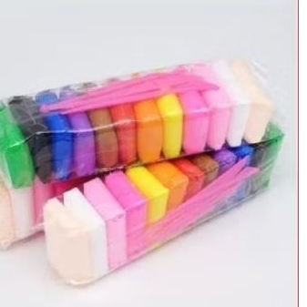 clay mainan anak 12 warna