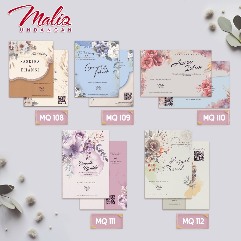 KATALOG UNDANGAN MALIQ 108-112