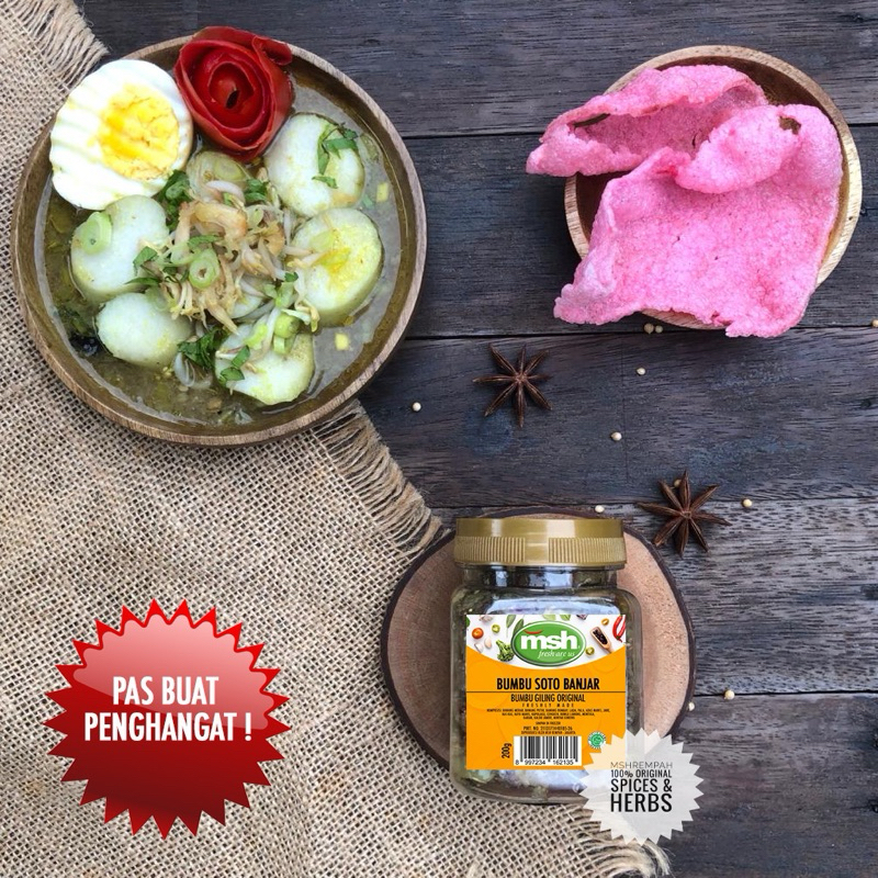 

MSH BUMBU SOTO BANJAR NON MSG NON PENGAWET