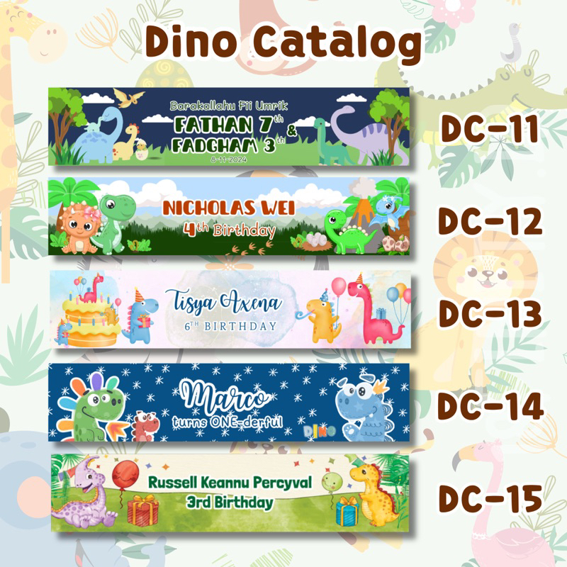 

[LINK PLASTIK OPP/KACA] 1-2HARI Tas Plastik SNACK SOUVENIR ULANGTAHUN BIRTHDAY DINO UNICORN MERMAID EXCAVATOR