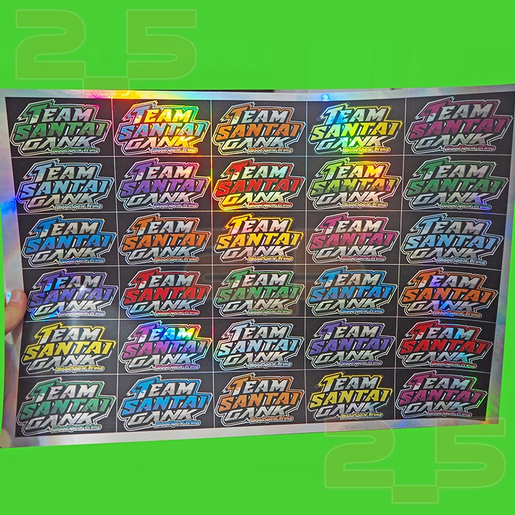

STIKER HOLOGRAM TEAM SANTAI GANK