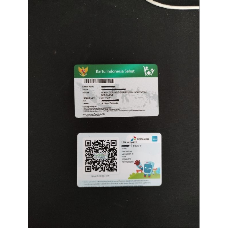 

Cetak Id Card PVC, My Pertamina, BPJS, KIS, NPWP, dll