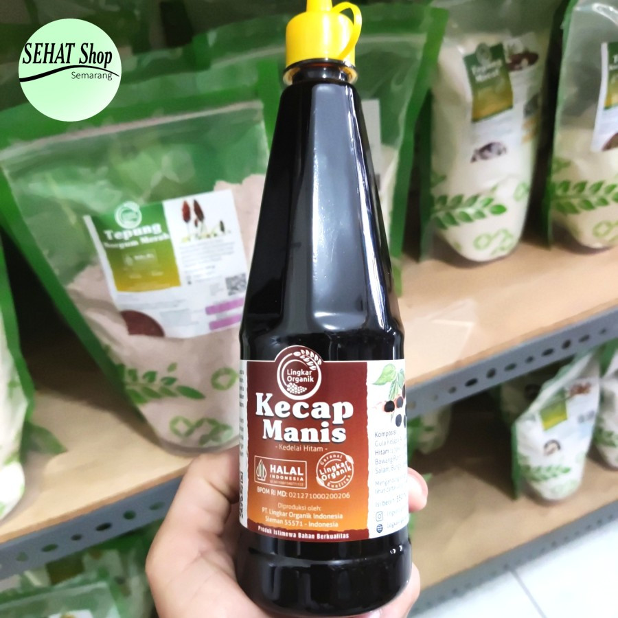 

Lingkar Organik Kecap Manis 350ml - Kecap Manis dari Kedelai Organik