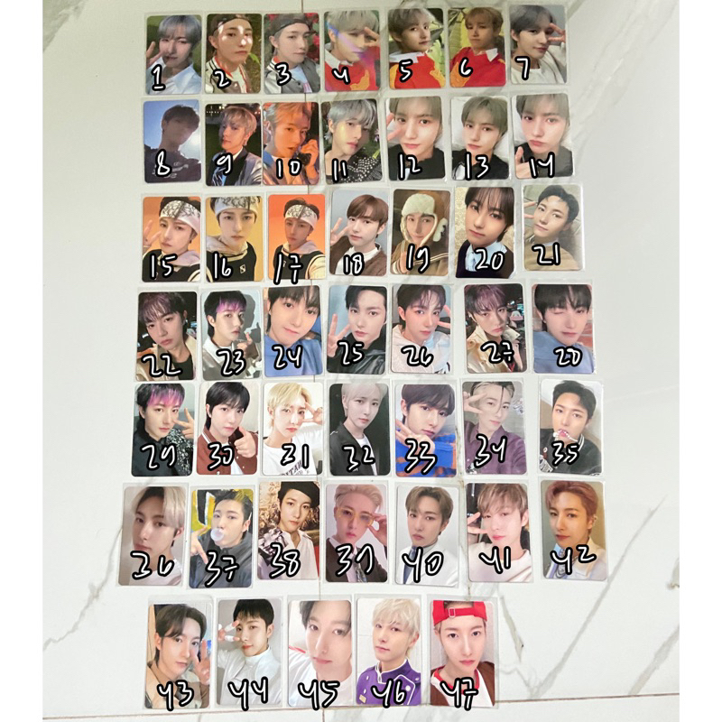 [ READY STOCK ] OFFICIAL PHOTOCARD NCT DREAM RENJUN CANDY I CAN'T FEEL ANYTHING HELLO FUTURE GLITCH 