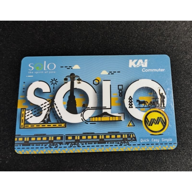 Kartu Multi Trip (KMT) Limited edition for commuter line.