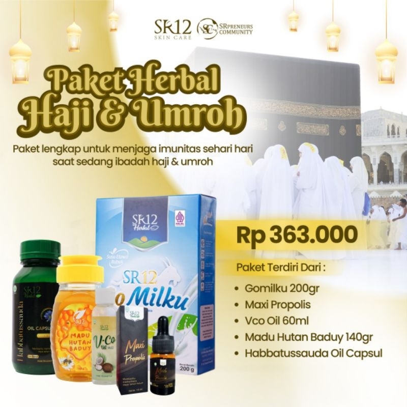 

PAKET HERBAL HAJI DAN UMROH SR12