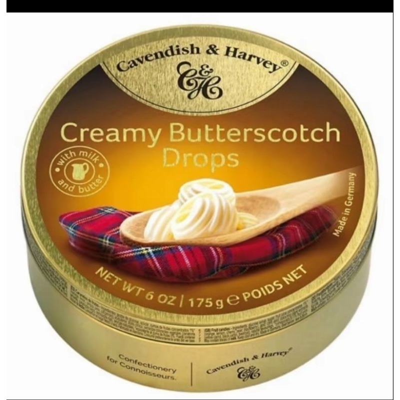 

Permen Cavendish Harvey Rasa Creamy butterscotch