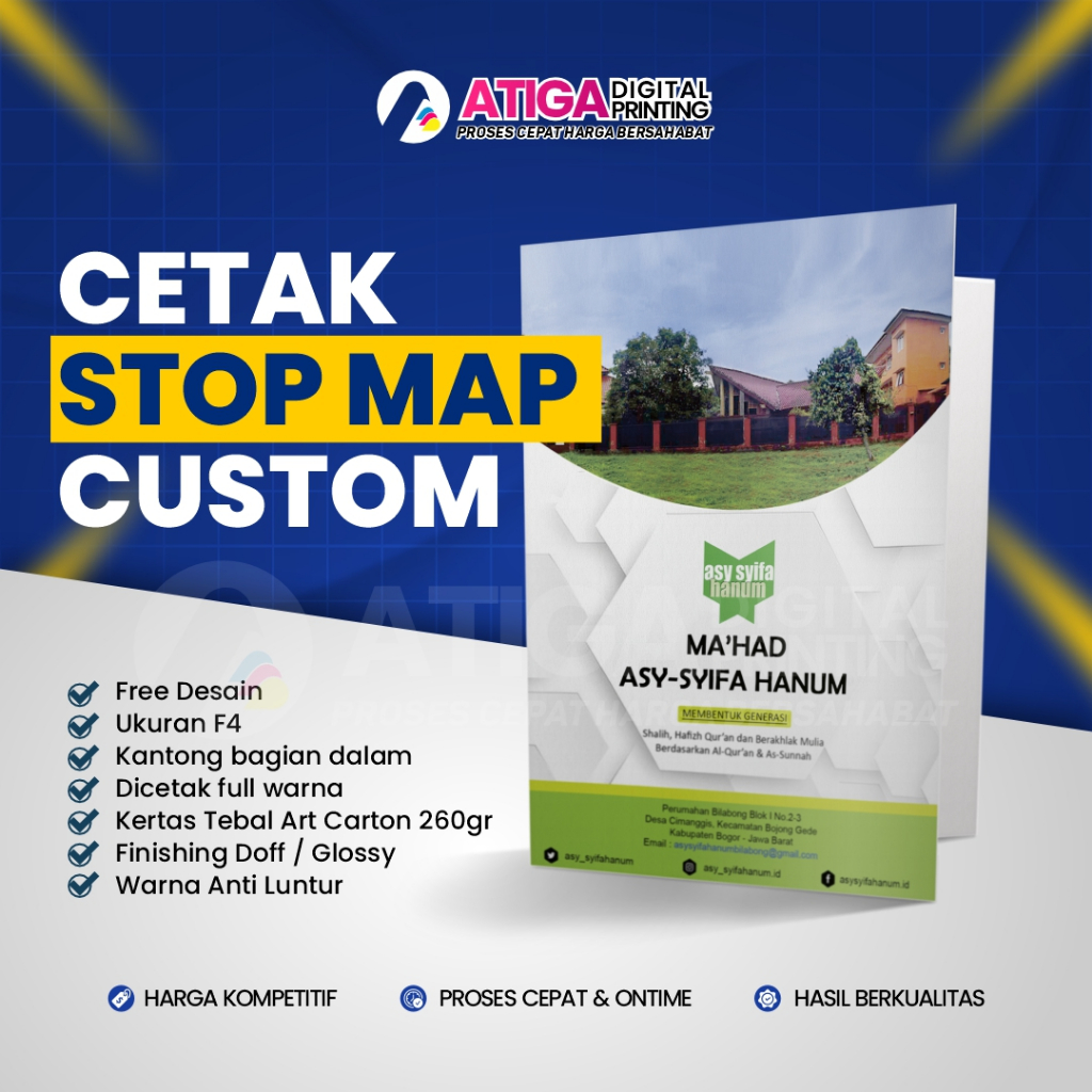 

Cetak Custom Map Folder Surat Stopmap Perusahaan/Lembaga/Rekam Medis/Sekolah