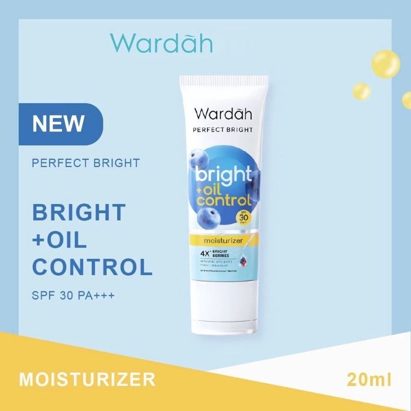 Wardah perfect bright oil control moisturizer