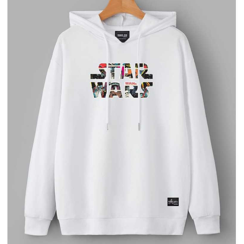 Jaket hoodie STARWARS Import bahan tebal 100% original/ Hoodie Crewnack terbaru casual pria wanita