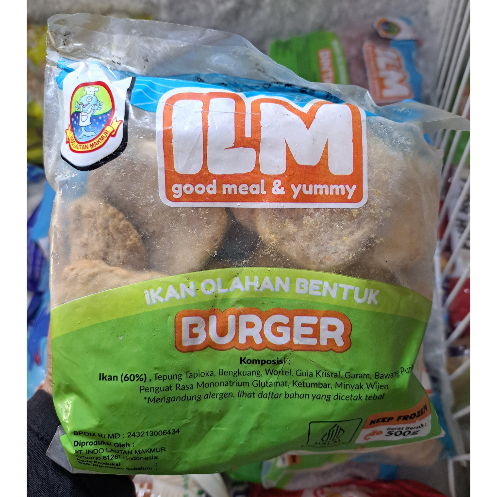 

ILM Ikan Olahan Bentuk Burger 500 gram