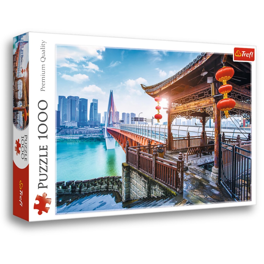 Trefl 1000 Piece Jigsaw Puzzle - Chongqing China 10721