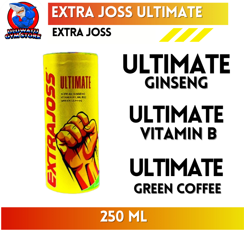 

Extra Joss Ultimate Energy Drink 250ml with Green Coffee Bean Taurine