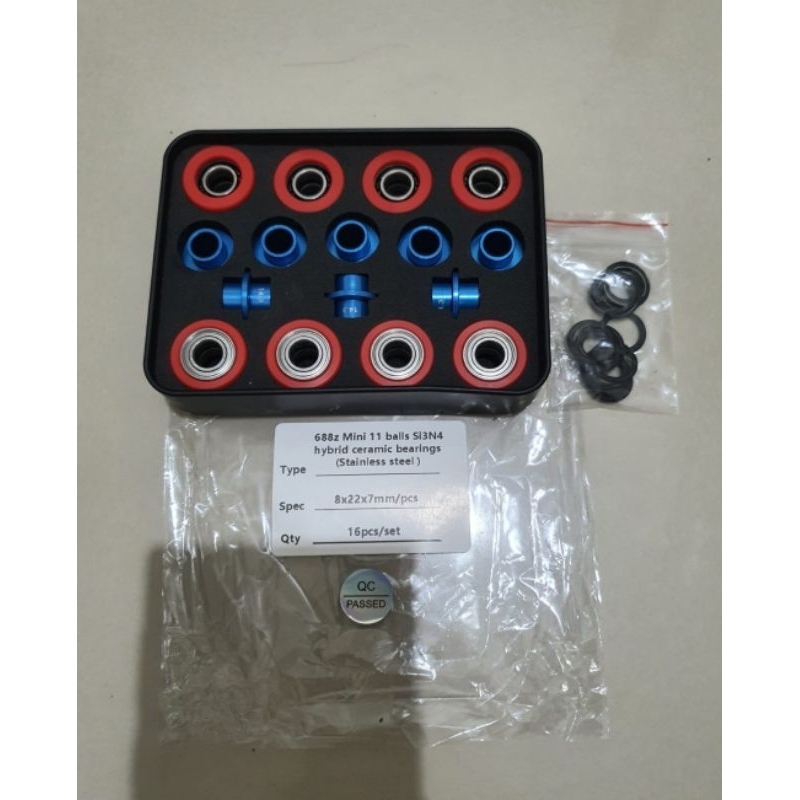 Ultralight bearing 688 for inline skate ceramic