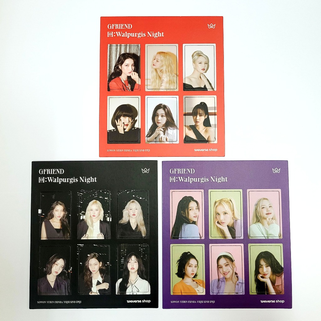 [OFFICIAL] MAGNET PRE-ORDER BENEFIT (WEVERSE SHOP) GFRIEND 'WALPURGIS NIGHT' ALBUM | SOWON YERIN EUN