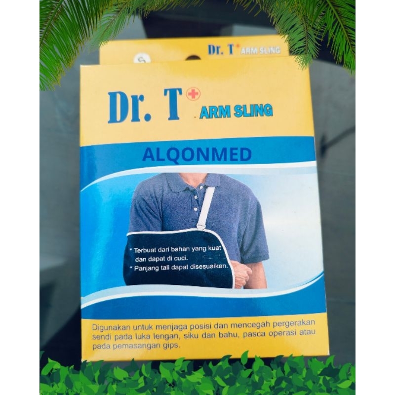 ARM SLING Dr.T/ Arm Sling Penyangga Tangan Patah/Arm Sling Gendongan Tangan Patah