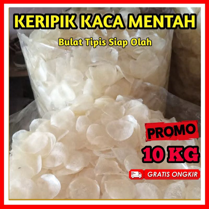 

( 10 KG) GRATIS ONGKIR / KERIPIK KACA MENTAH PAKET HEMAT BUAT USAHA SIAP OLAH GARING DAN TIPIS ; best seller