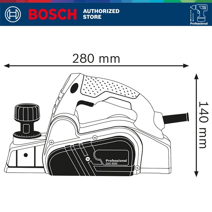 Bosch Planer (Mesin Ketam) Bosch GHO 6500 / Mesin Serut