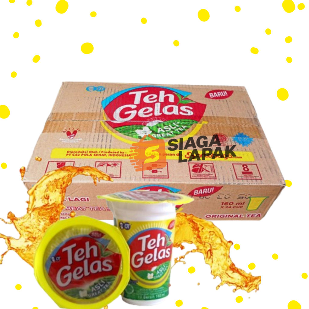 

Teh Gelas 1 DUS Cup Original 180ml