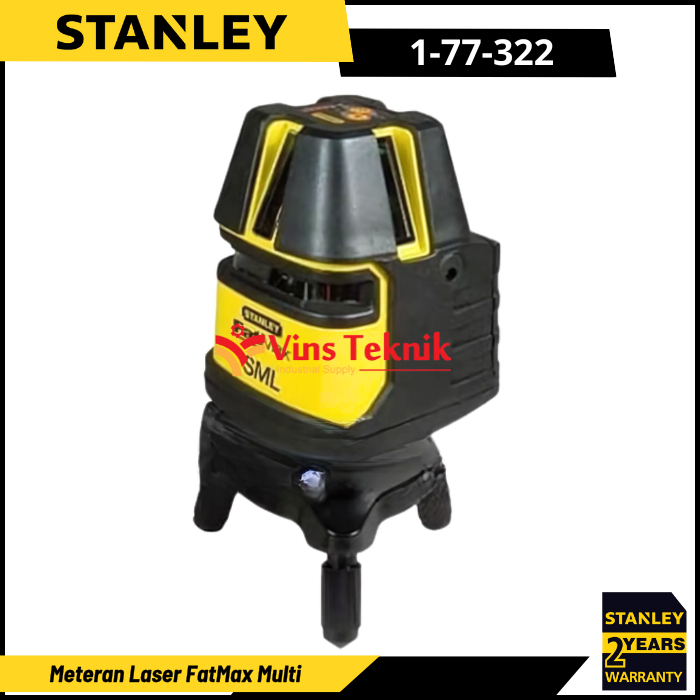 Meteran Laser Stanley 1-77-322 SML FatMax Multi Laser Cross Level