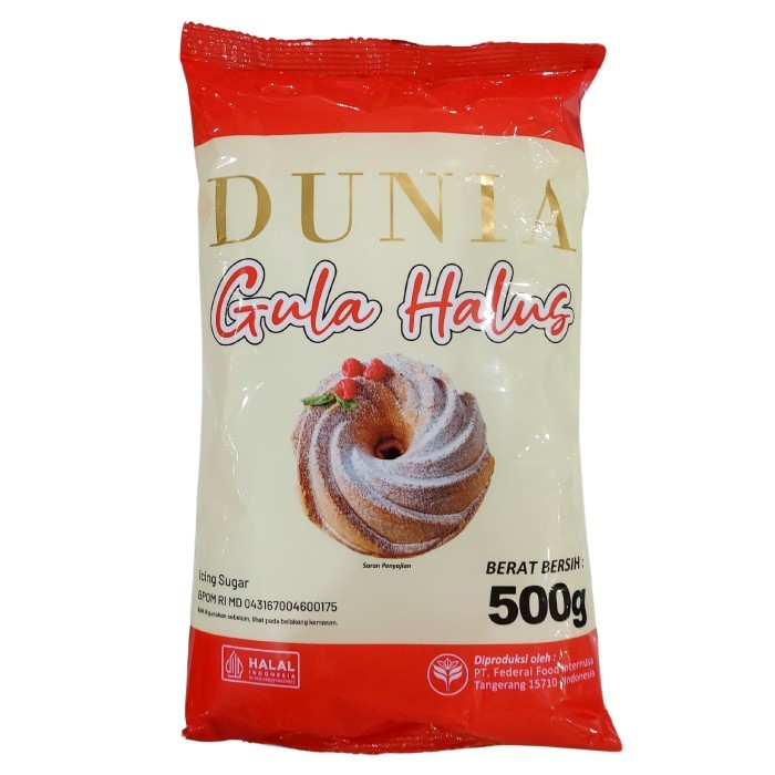 

Gula Halus Dunia Gula Tabur 500gr