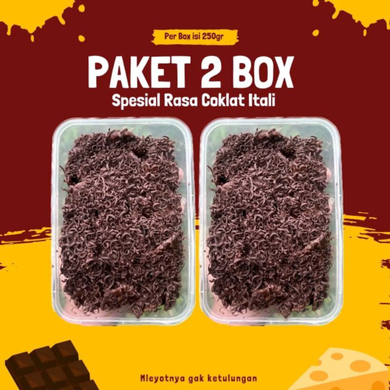 

2BOX KERIPIK PISANG COKLAT KINGARFI