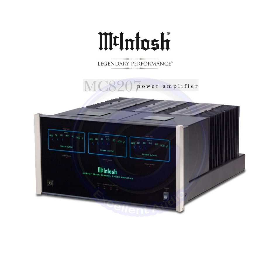 McIntosh MC8207 power amplifier 7 channel