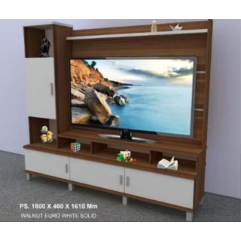 RAK TV BESAR MINIMALIS / lemari tv besar murah minimalis