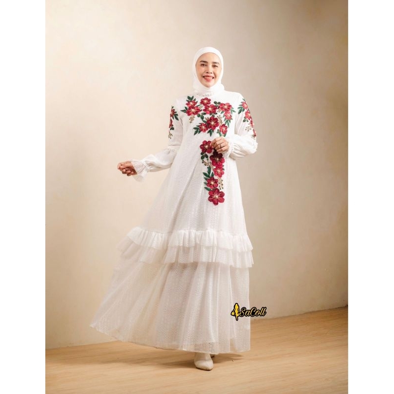 SAYIDA DRESS BY SACOLL / SAYIDAH KOKO BY SACOLL / SET LEBARAN BY SACOLL / GAMIS LEBARAN  / SARIMBIT 