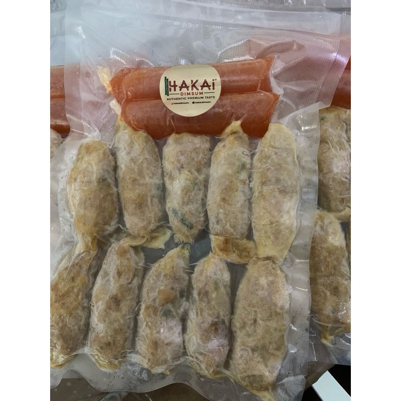 

Dimsum Kulit Tahu Premium isi 10 pcs + saus