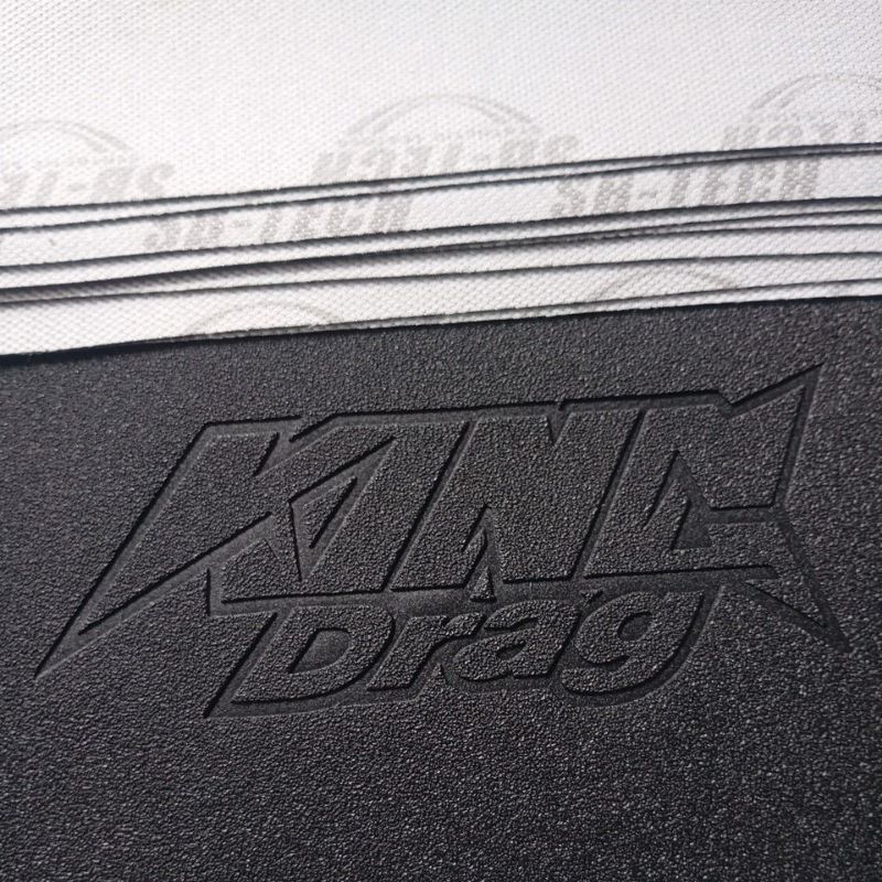 kain jok amplas pasir KING DRAG ORIGINAL SB-TECH, Kulit jok motor kasar roadrace, sarung jok motor k