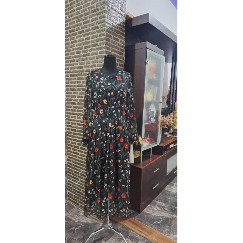 Dress sifon vintage/ Dress sifon Premium