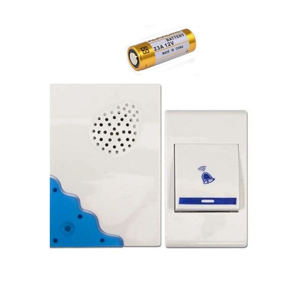 Bell Bel Listrik Wireless Tanpa Kabel Bel Kantor Rumah 36 Nada Musik