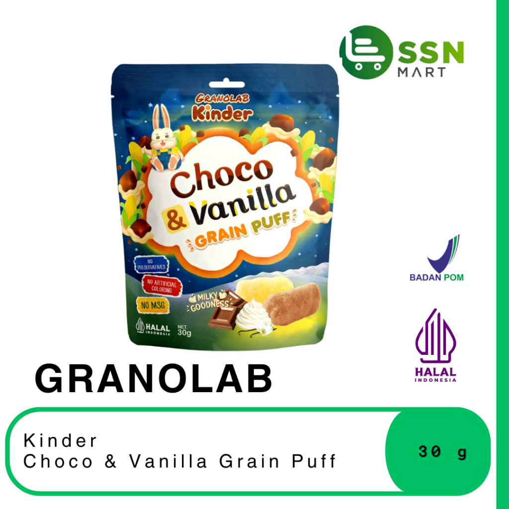 

SSNMart Granolab KINDER CHOCO & VANILLA 30g