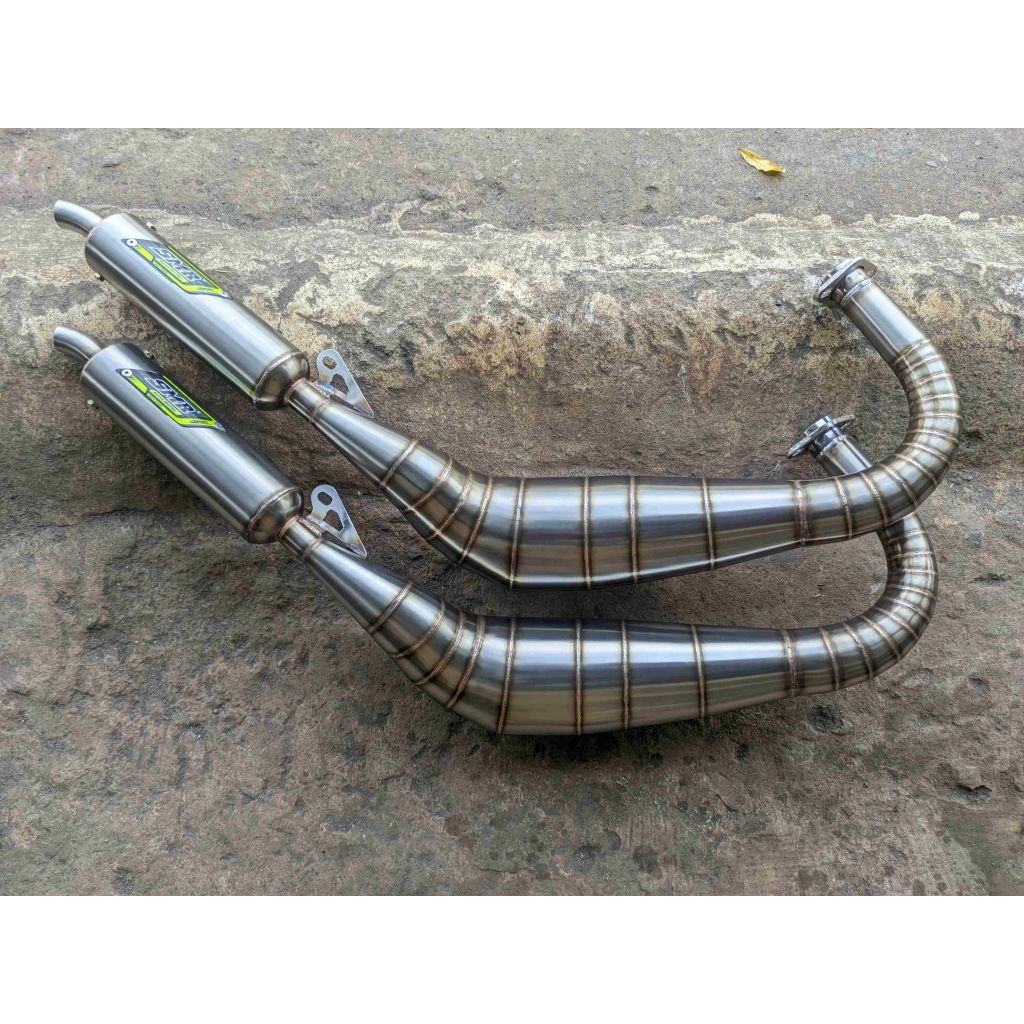 Knalpot SMR RX King Super Pro 91 CRG Full Stainless