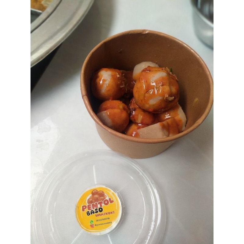 

Pentol Instan dengan sambel pedas