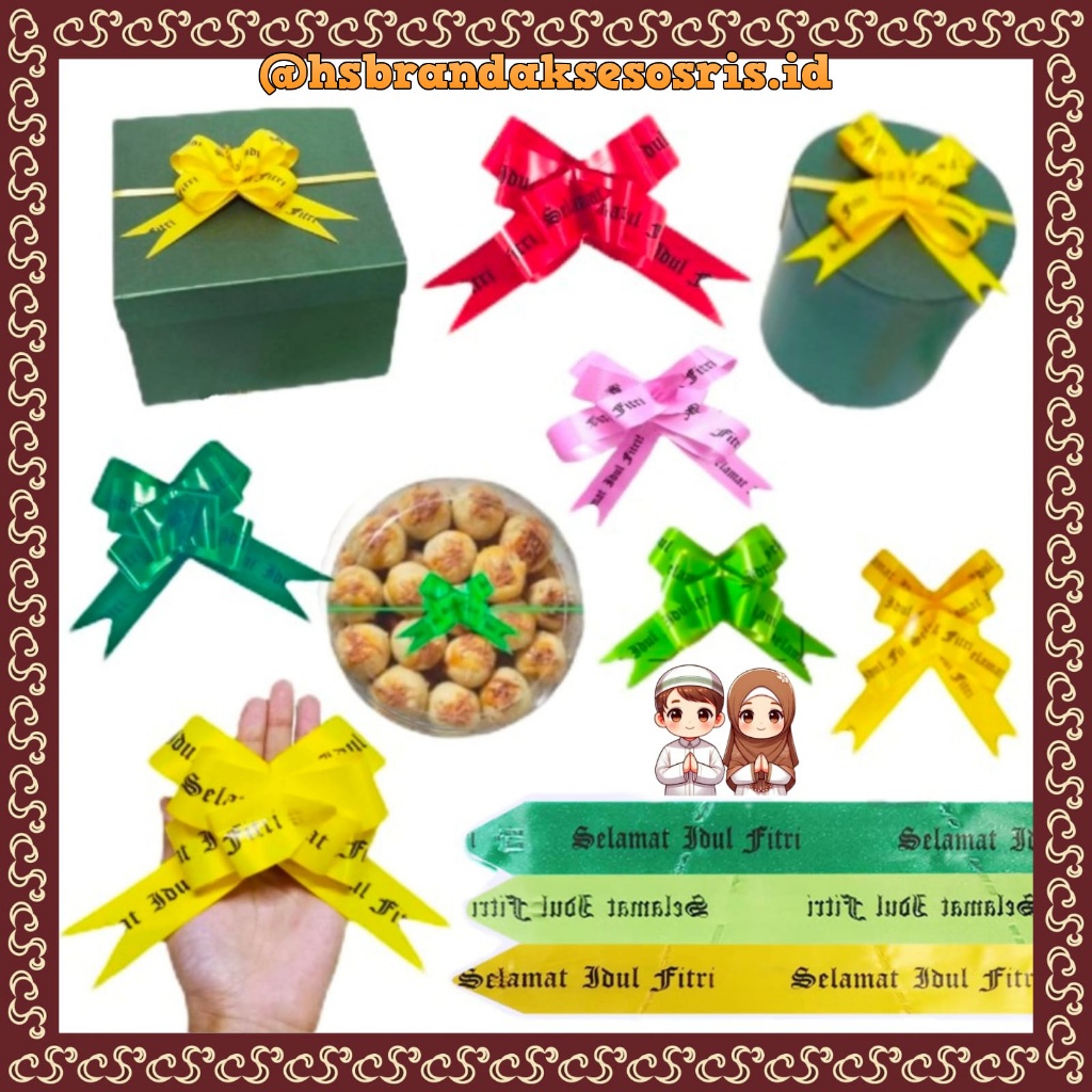 

PITA TARIK IDUL FITRI / PITA SERUT LEBARAN / PITA KADO RAMADHAN / PITA SOUVENIR IDUL FITRI / PIS7821