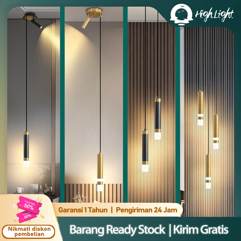 lampu gantung minimal led lampu gantung kamar tidur lampu gantung di samping tempat tidur