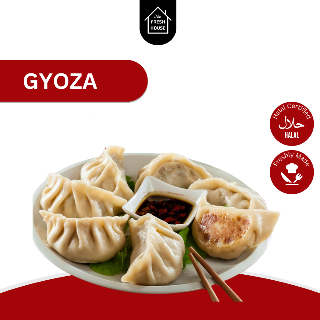 

GYOZA AYAM UDANG ISI 12 BERAT 250 GR