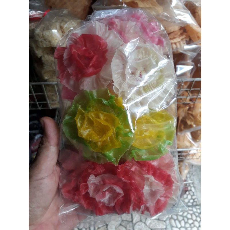 

Kerupuk Kembang Rose Isi 20 Pcs
