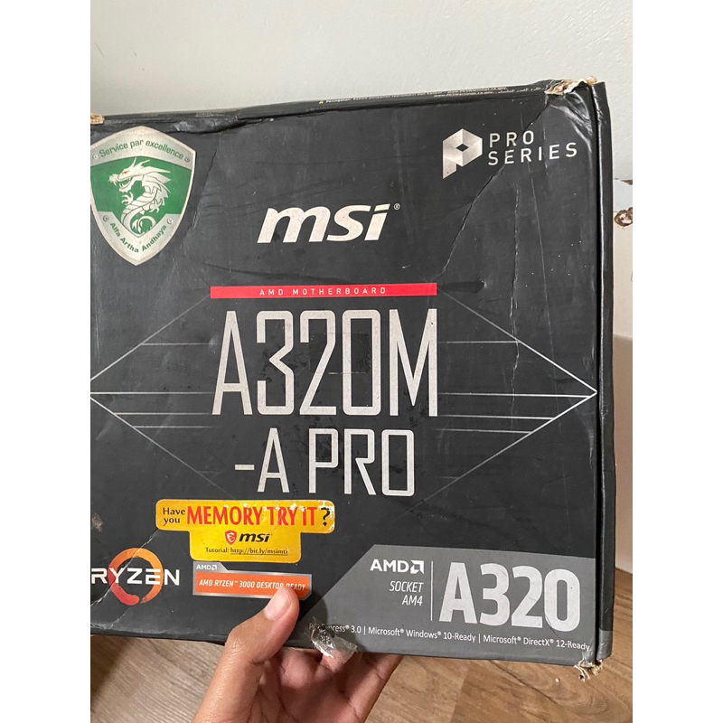 mobo msi a320m a pro