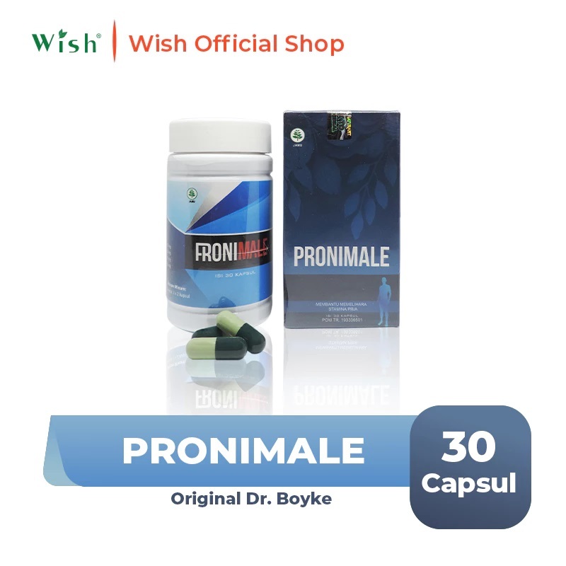PRONIMALE HERBAL SUPLEMEN KESUBURAN PRIA DEWASA Menunjang Kesuburan Membantu Menjaga Keseimbangan Ho